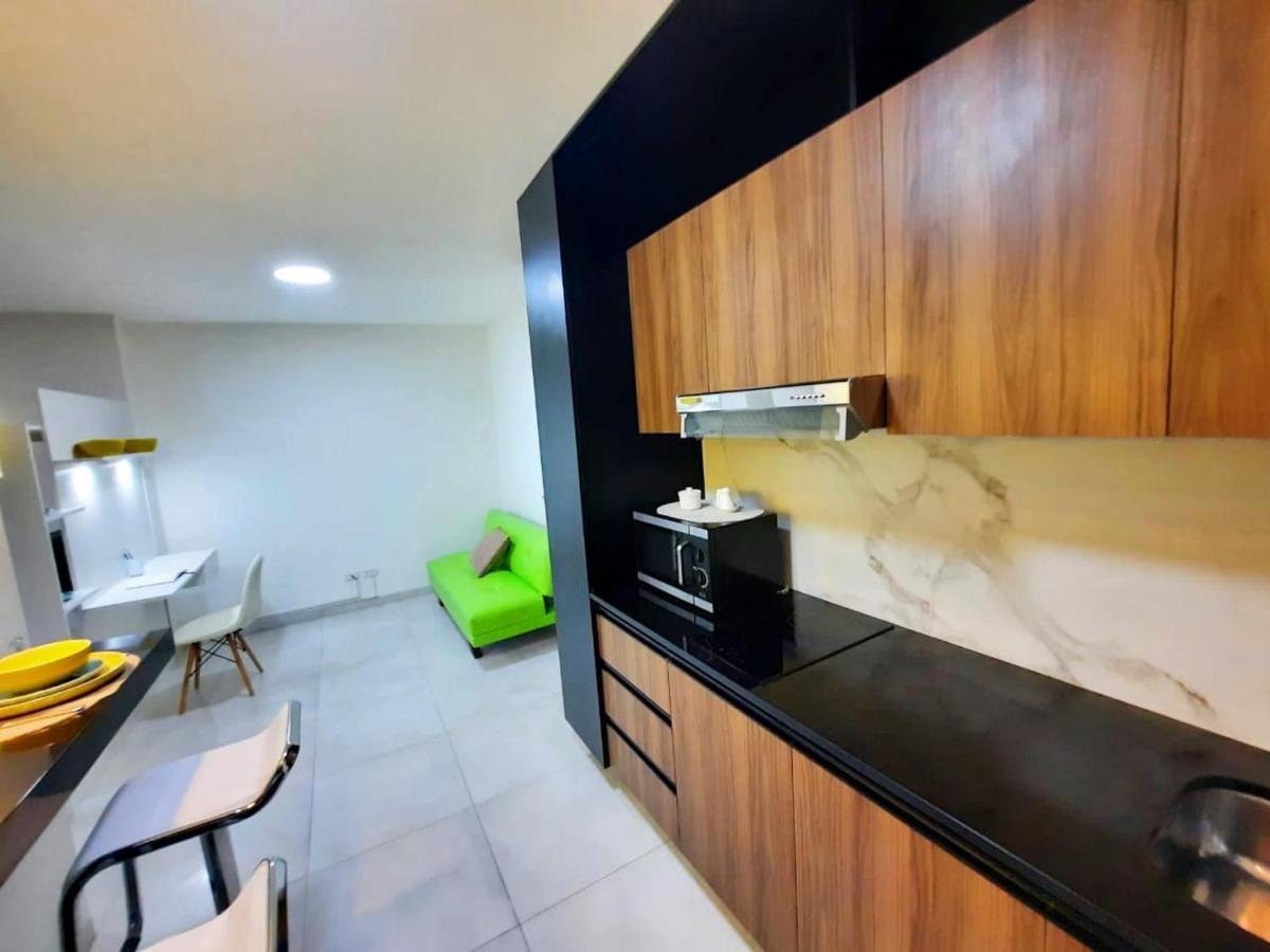 Apto Moderno Con Piscina De Borde Infinito سانتا كروز دي لا سي المظهر الخارجي الصورة